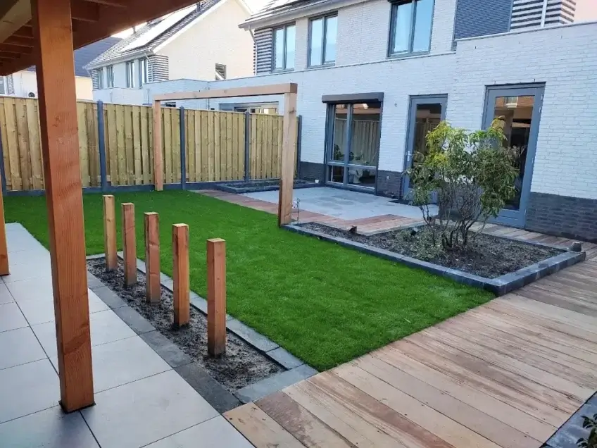 Tuinaanleg Oud Gastel, gemeente Halderberge - Hovenier M. van Oorschot