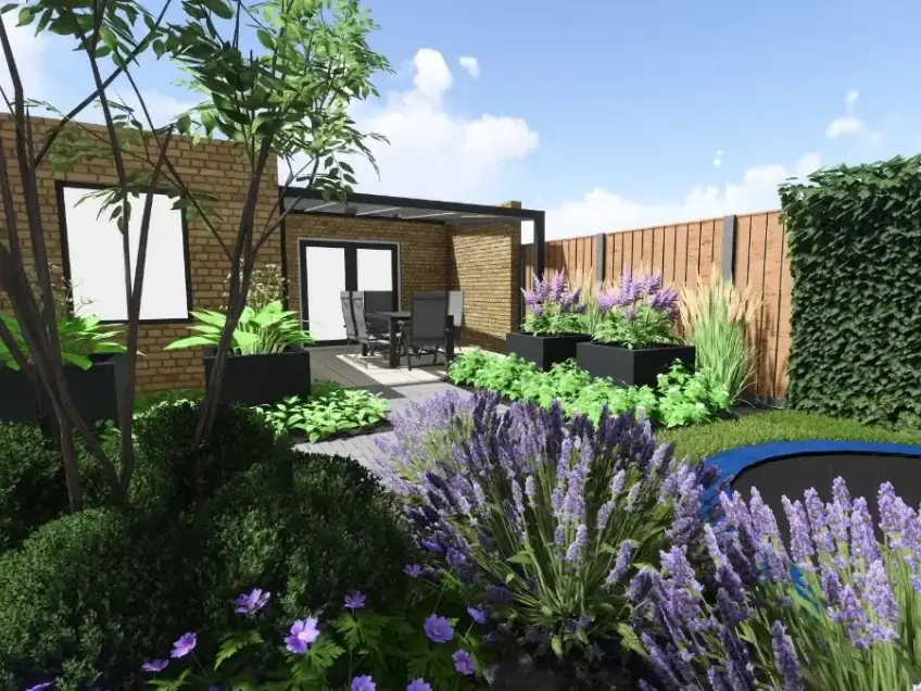 Tuinontwerp regio Roosendaal - Hoveniers bedrijf M. van Oorschot