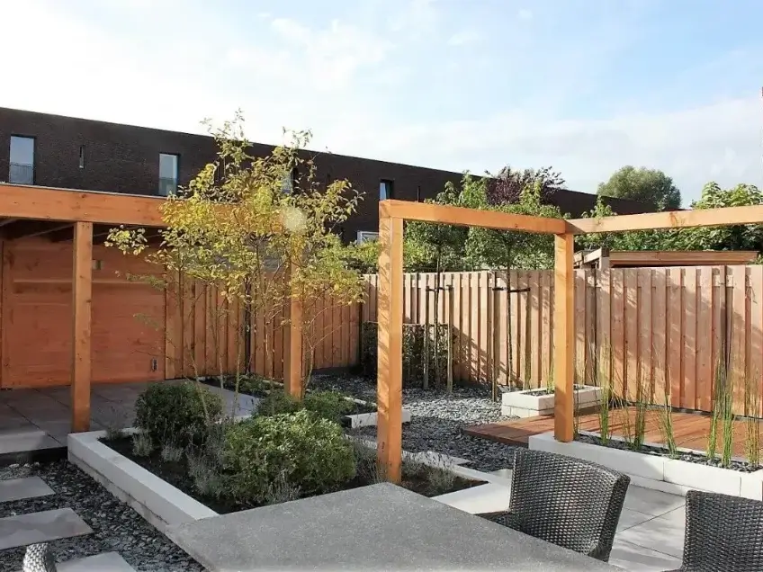 Tuinaanleg Effen - Hovenier M. van Oorschot